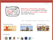 Tablet Screenshot of imyourneighborbooks.org
